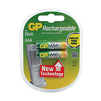 Аккумулятор GP AAA R03 650 mAh 2шт Ni-MH Цена за 1 елемент