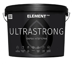 Фарба інтер'єрна для стін ELEMENT PRO ULTRASTRONG (біла В1) 1кг 5
