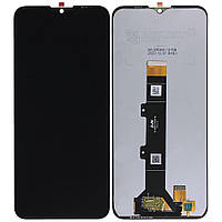 Дисплей для Motorola XT2173, XT2167, XT2169 Moto G31, G41, G71 с сенсором, черный (OLED)