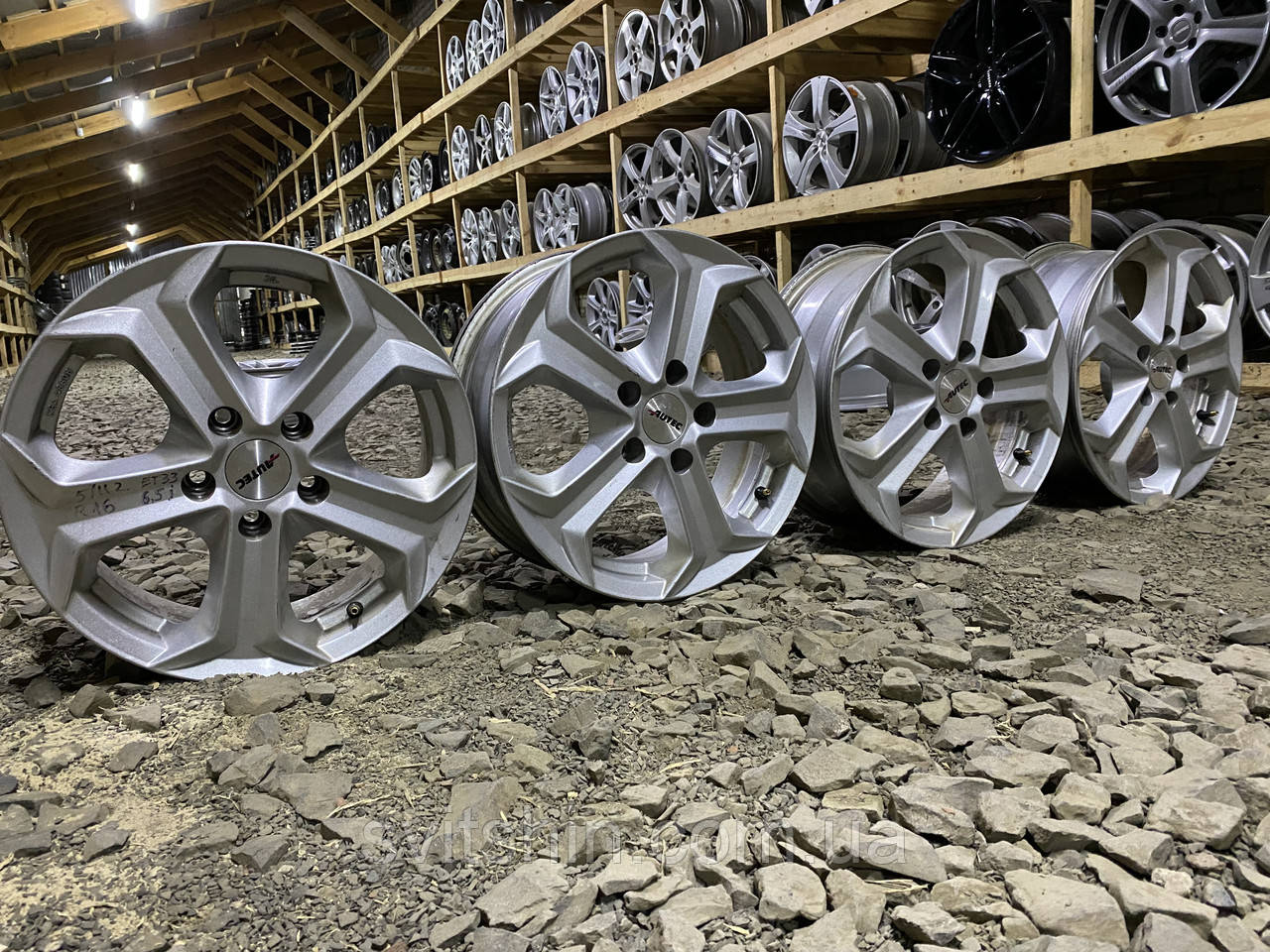 Німецькі диски AUTEC 5/112 R16 6.5J ET33 TIGUAN 4шт ідеал, фото 1