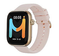 Смарт-часы Smart Watch iMiki ST-2 IP68 AMOLED Gold-Pink