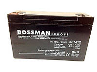 Акумулятор промисловий 3FM12 Bossman Profi 6v 12000 mAh Pb (151 x 50 x 94+6mm)