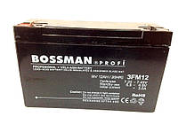 Аккумулятор промышленный 3FM12 Bossman Profi 6v 12000mAh Pb (151 x 50 x 94+6mm)