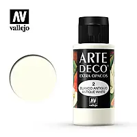 Античний білий. Фарба водорозчинна 35 мл. VALLEJO ARTE DECO 83002