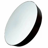 Світлодіодна люстра світильник LED 45Вт 39см чорна кругла біле світло без пульта BIOM DL-R801-45