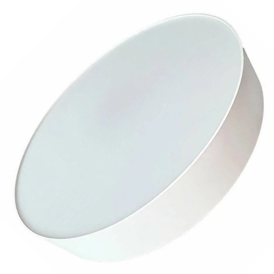 Світлодіодна люстра світильник LED BIOM 45Вт DL-R802-45, 39см, нейтральне світло, кругла, біла, без пульта