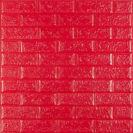 3D панель самоклеюча цегла червона 700х770х5мм (008-5) SW-00000145