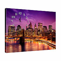53х72 см Настенные интерьерные часы-картина, Оригинальные подарки для дома, Часы настенные для студии 1225