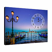 53х72 см Настенные интерьерные часы-картина, Оригинальные подарки для дома, Часы настенные для студии 1226
