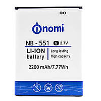 Аккумулятор для Nomi NB-551 (i551)