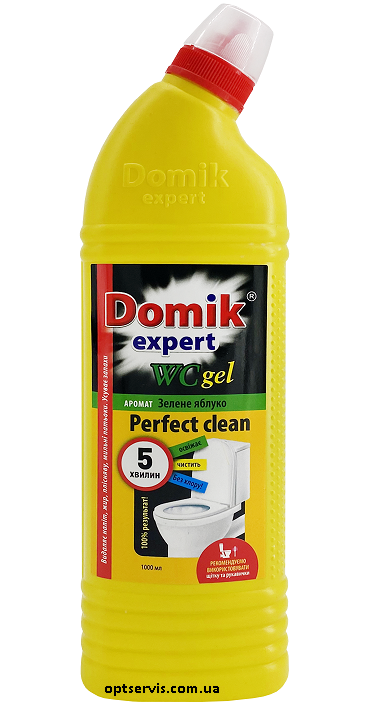 Гель WC Domik Expert кислотний 1000 мл
