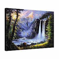 53х72 см Интерьерные часы, Часы для комнаты, спальни, настенный декор для дома, подарок на новоселье 1274