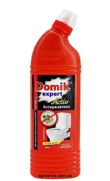 Гель WC Domik Expert Антиржавчина 1000 мл, фото 1
