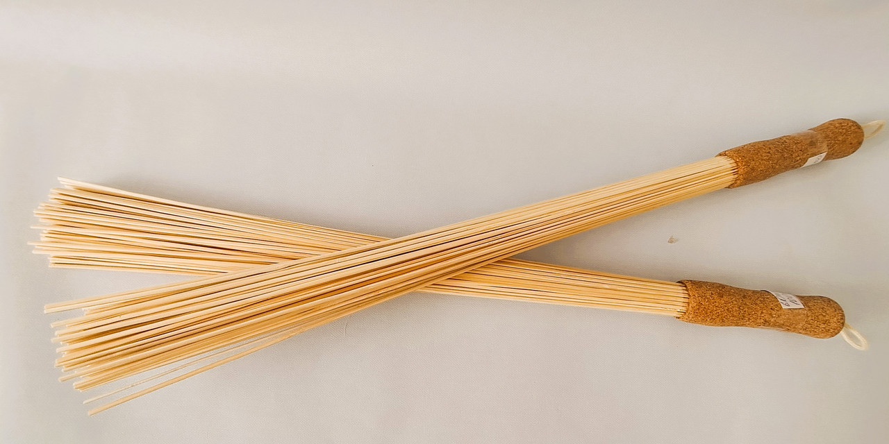 Бамбуковий віник 1шт / 60 см / 100 прутків, фото 1