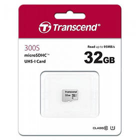 Мапа Пам'яті TRANSCEND microSDHC 32 GB UHS-1 300S no ad