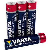 Батарейка AAA Longlife Max Power Alkaline, VARTA, Арт.52747