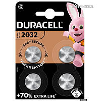 Батарейка Duracell Lithium CR2032 1 шт., DURACELL, Арт.52744