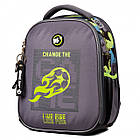 Рюкзак шкільний каркасний Yes Football H-100, фото 3