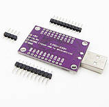 Програматор-адаптер багатофункціональний MCU FT232H USB to JTAG, фото 3