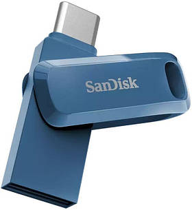 Флеш-драйв SANDISK 64 GB USB+Type C Blue