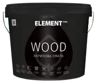 Емаль акрилова для дерева ELEMENT PRO WOOD (біла В1)