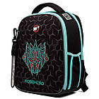 Рюкзак шкільний каркасний Yes Robohero H-100, фото 3