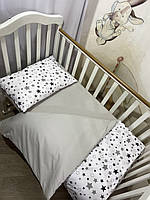 Набір постільної білизни у дитяче ліжко 120х60 см