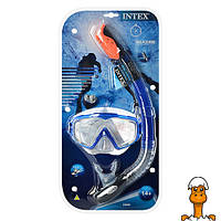 Набор для подводного плавания, маска и трубка, детская игрушка, от 14 лет, Intex 55962