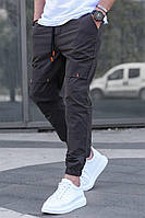 Мужские трендовые удобные стильные повседневные молодежные однотонные брюки (разные цвета и размеры)