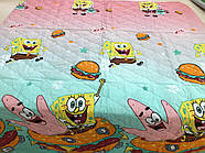 Стьобане покривало-ковдра Спанч Боб, фото 3