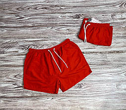 Чоловічі пляжні яскраві короткі шорти батал