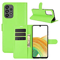 Чехол-книжка Litchie Wallet Samsung Galaxy A33 5G Light Green TE, код: 8112455