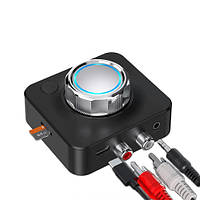 Bluetooth 5.0 аудио приемник ресивер звука 3D RCA AUX TF, BR04 tn