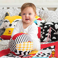 Мячик-погремушка, детская игрушка, от 3-х месяцев, Macik МС 080501-01