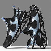 Кросівки Shox із пружинною платформою 40 Синій, чорний Хіт продажу!