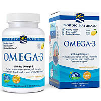 Жирные кислоты Nordic Naturals Omega-3, 60 капсул CN6927 SP