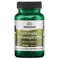 Натуральная добавка Swanson Ashwagandha 250 mg Ultimate, 60 вегакапсул CN15246 SP