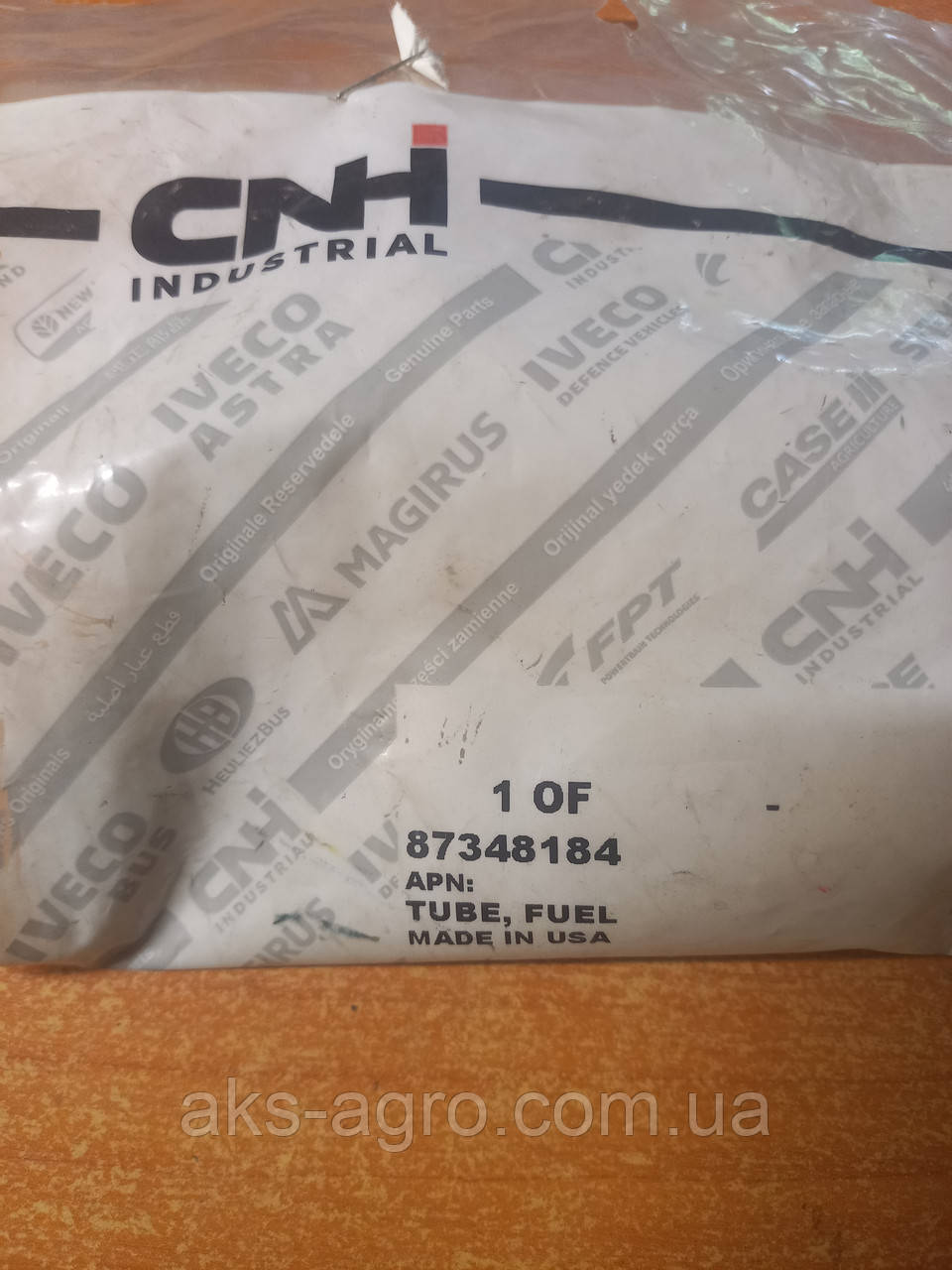 87348184 CNH Case Трубка паливна, форсунки 6-го циліндра 51599724  5446737 MX310/335/2388/T8040