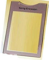 Стекло дисплея для ремонта Sony Ericsson J10i elm розовое с клейкой лентой