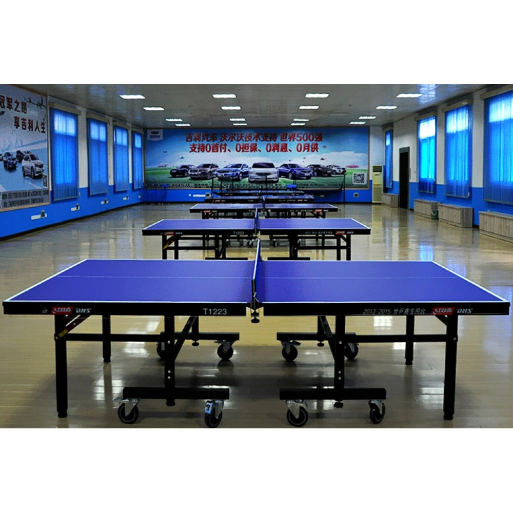 Стол для тенниса DHS T1223 (МДФ 22 мм), Теннисный стол, Стол для игры в настольный теннис, Стол для пинг понга - фото 5 - id-p2145255274