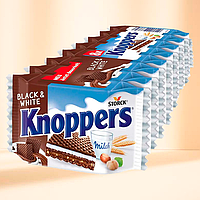 Вафли Knoppers black&white 8 шт