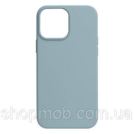 SM  SM Чехол Soft Case Full Size для iPhone 13 Pro Max Цвет 26, Mist blue, фото 2