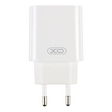 SM  SM Сетевое Зарядное Устройство XO L103 1USB QC 18W+USB to Micro Цвет Белый, фото 3
