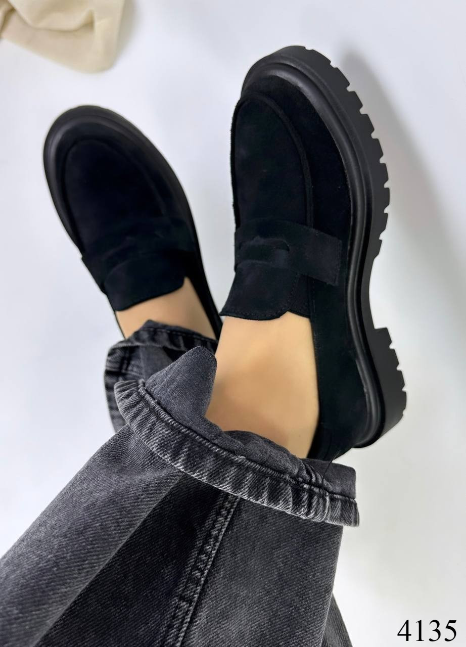 Лофери замшеві, фото 1