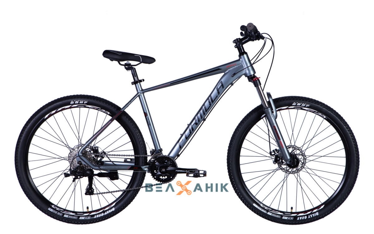 Велосипед 27,5" Formula ZEPHYR 3.0 AM DD (рама 19") сріблястий мат