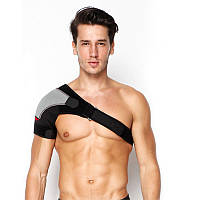 Фиксатор плечевого сустава AOLIKES A-1697 Right black + gray бандаж поддержка для спины tn
