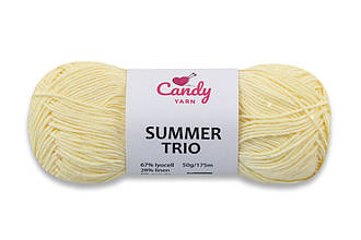 Candy-Yarn Summer Trio, Пастельний жовтий No5