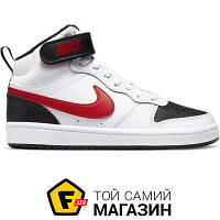 Кроссовки детские Nike Court Borough Mid 2 CD7782-110 р.US 4,5Y белый