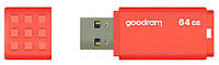 Flash Drive Goodram UME3 64GB (UME3-0640O0R11) Orange (6545994) OE, код: 1859796