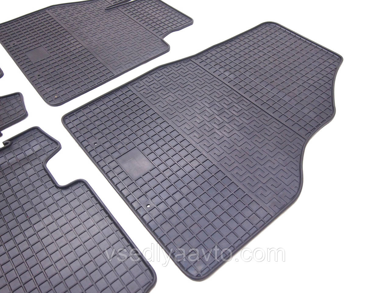 Килимки гумові для Mercedes Citan 2013- Передні (CLASSIC), фото 1